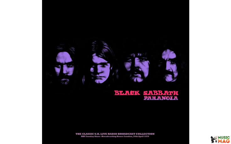 BLACK SABBATH - PARANOIA (BBC SHOW...) 2023 (SRFM0001ME-2, LTD., 180 gm., Red Marble) SR/EU MINT (9003829988550)