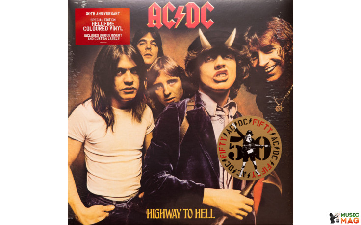 AC/DC - HIGHWAY TO HELL 1979/2024 (19658846261, Special Edition, Red/Orange Merge) SONY MUSIC/EU MIN (0196588462610)