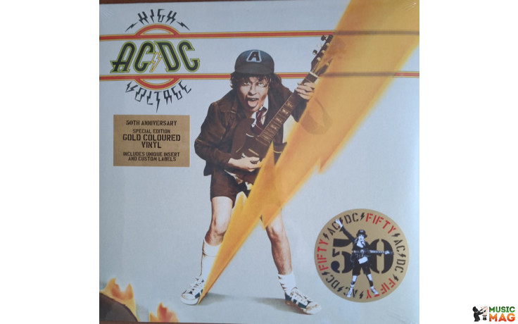 Ac/dc - High Voltage 1976/2024 (19658834571, 180 Gm., Gold) Columbia/sony Music/eu Mint (0196588345715)