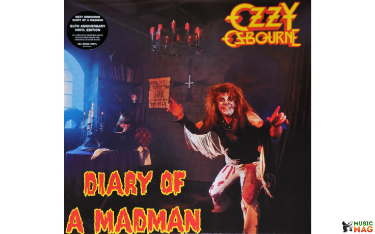OZZY OSBOURNE - DIARY OF A MADMAN 1981/2011(88697 86665 1, 180 gm.) EPIC/EU MINT (0886978666512)