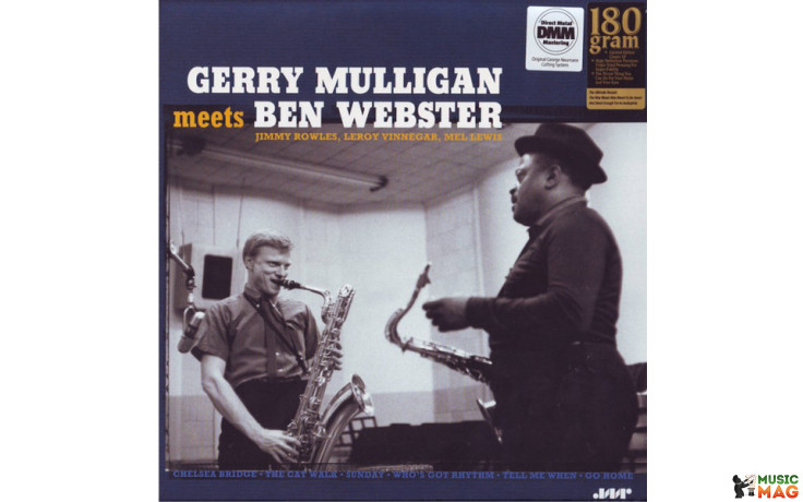 Gerry Mulligan Meets Ben Webster 1960/2010 (jwr 4531, 180 Gm.) Jazz Wax Records/eu Mint (8436028696826)