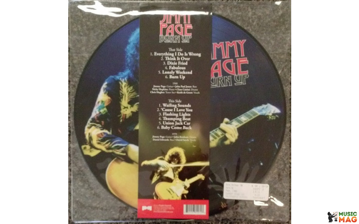 JIMMY PAGE - BURN UP 2012 (CLP 8207-1) PURPLE PYRAMID/EU MINT (0741157820713)