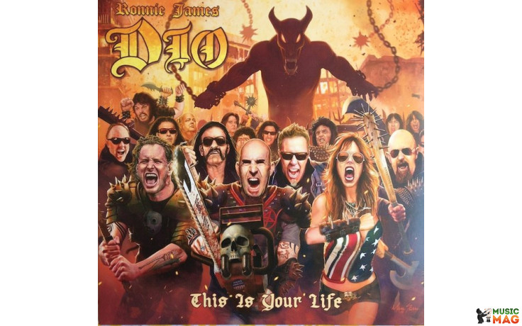 V / A - RONNIE JAMES DIO - THIS IS YOUR LIFE 2 LP Set 2014 (8122-79588-7) GAT, WARNER/EU MINT (0081227958879)