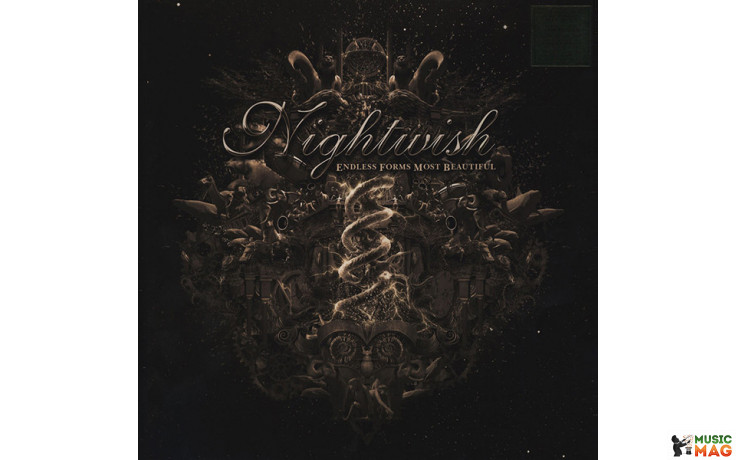 NIGHTWISH - ENDLESS FORMS MOST BEAUTIFUL 2 LP Set 2015 (27361 34641) GAT, SONY MUSIC/EU MINT (0727361346416)