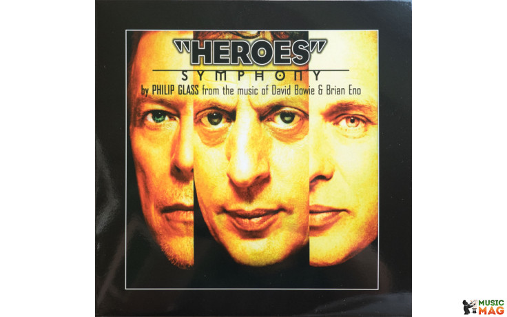 PHILIP GLASS FROM THE MUSIC OF D. BOWIE & B. ENO - "HEROES" SYMPHONY 2015 (MOVCL015, White) EU MINT (0028948219384)