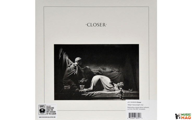 JOY DIVISION – CLOSER 2007/2015 (0825646183913, 180 gm.) WARNER/EU MINT (0825646183913)