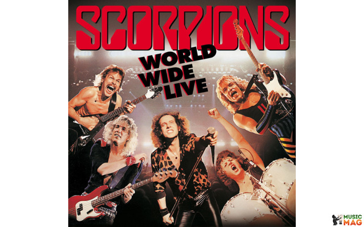 SCORPIONS - WORLD WIDE LIVE 2 LP + CD 1985/2015 (4050538150193, DELUXE EDITION) BMG/EU MINT (4050538150193)