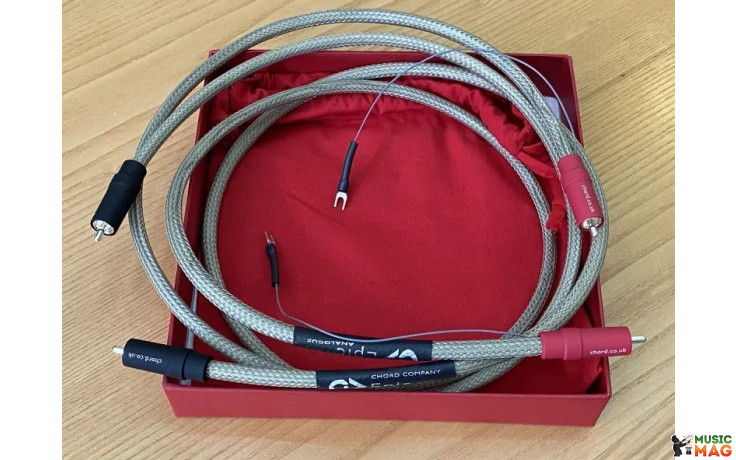 CHORD Epic 2RCA to 2RCA Turntable (with fly lead) 1 2m