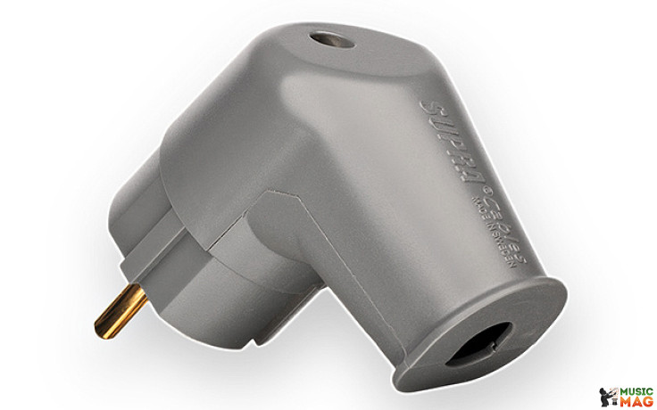 SUPRA MAINS PLUG SW-EU/ANGLED MALE BULK
