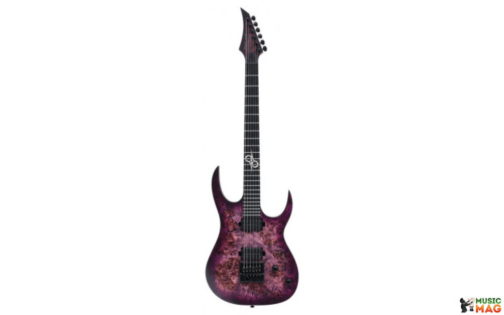 SOLAR GUITARS S1.6PP POPLAR PURPLE BURST MATTE