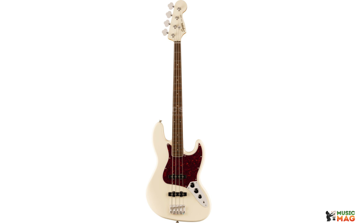 SQUIER LIMITED EDITION CLASSIC VIBE MID-'60S JAZZ BASS OLYMPIC WHITE