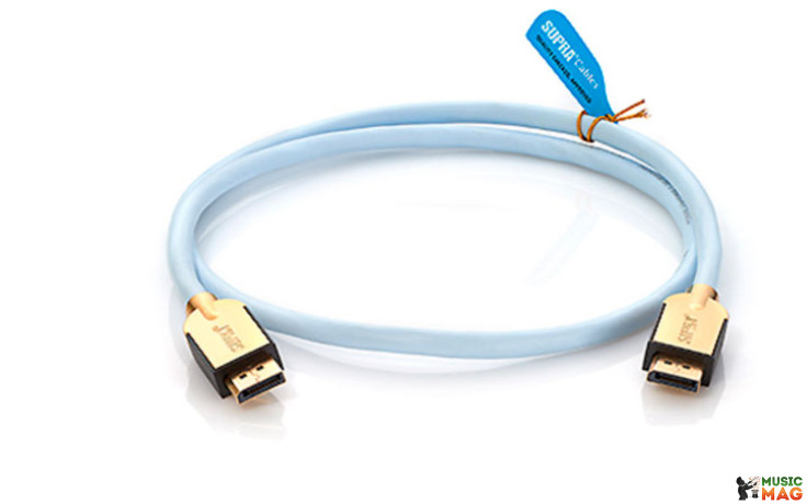 SUPRA DISPLAYPORT DP-DP MALE BLUE 3M