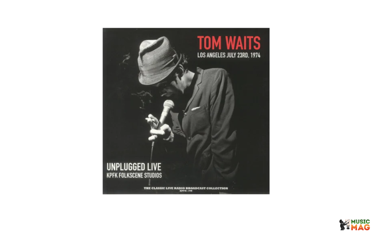 TOM WAITS - UNPLUGGED LIVE AT FOLKSCENE STUDIOS 2023 (SRFM0028CV, LTD., Orange) SR/EU MINT (9003829977721)