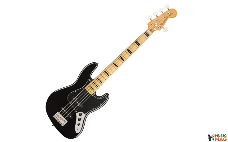 SQUIER by FENDER CLASSIC VIBE '70s JAZZ BASS V MN BLACK