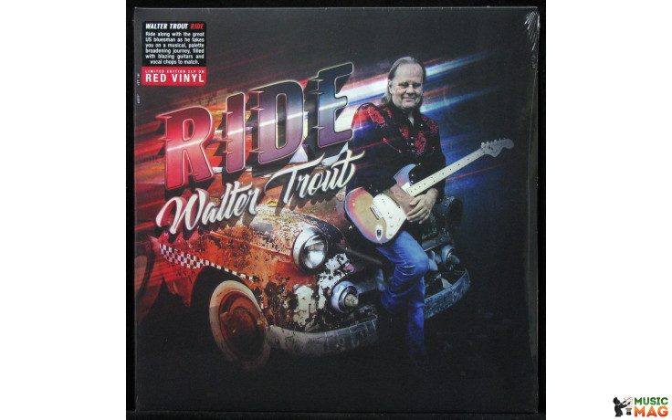 WALTER TROUT - RIDE 2 LP Set 2022 (PRD76771-2, LTD., Red) PROVOGUE/EU MINT (0810020506334)