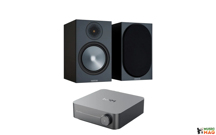 MONITOR AUDIO Bronze 100 + WiiM Amp Space Gray