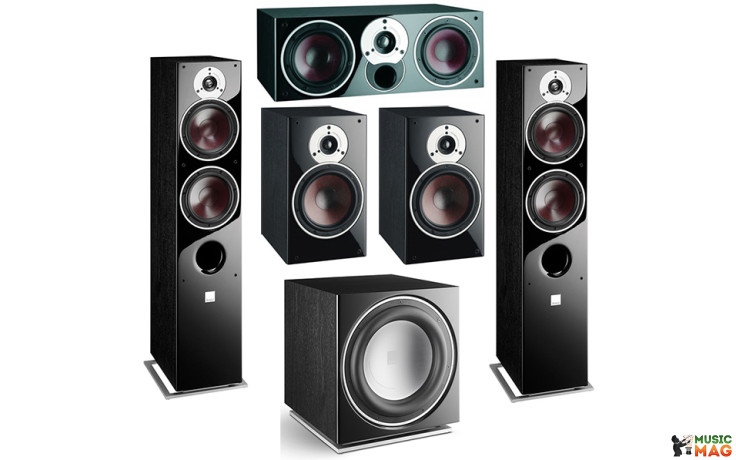 DALI Zensor 7 set 5.1 7/3/Vocal/SUB E-12F Black
