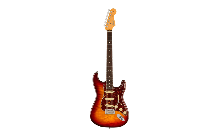 FENDER 70TH ANNIVERSARY AMERICAN PROFESSIONAL II STRATOCASTER COMET BURST