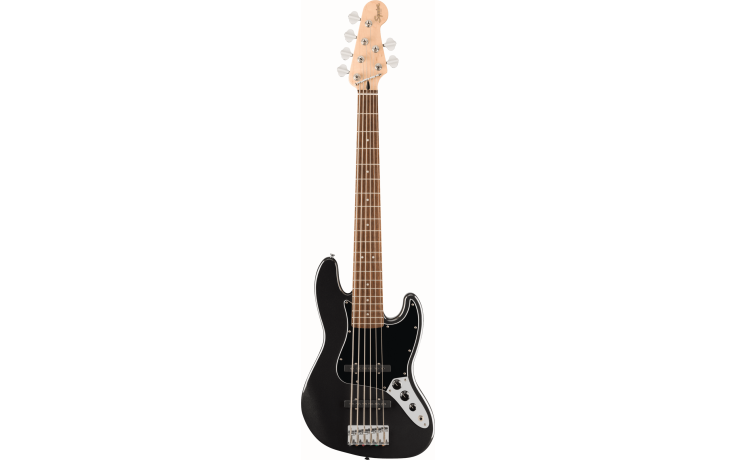 SQUIER AFFINITY SERIES ACTIVE JAZZ BASS VI BLACK