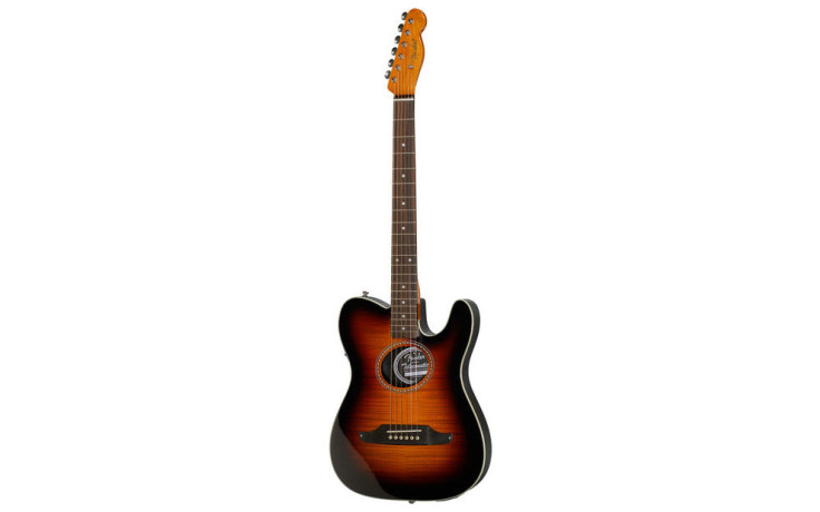 Fender TELECOUSTIC PREMIER FM 3TS