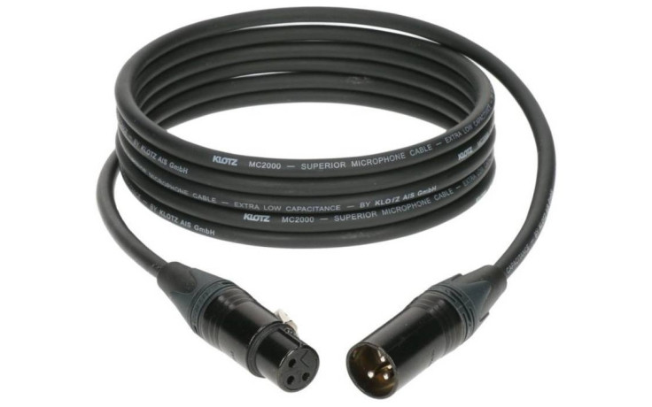 KLOTZ M2 SUPERIOR MICROPHONE CABLE 5 M
