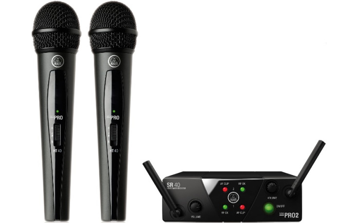 AKG WMS40 Mini2 Vocal Set BD US25A/B