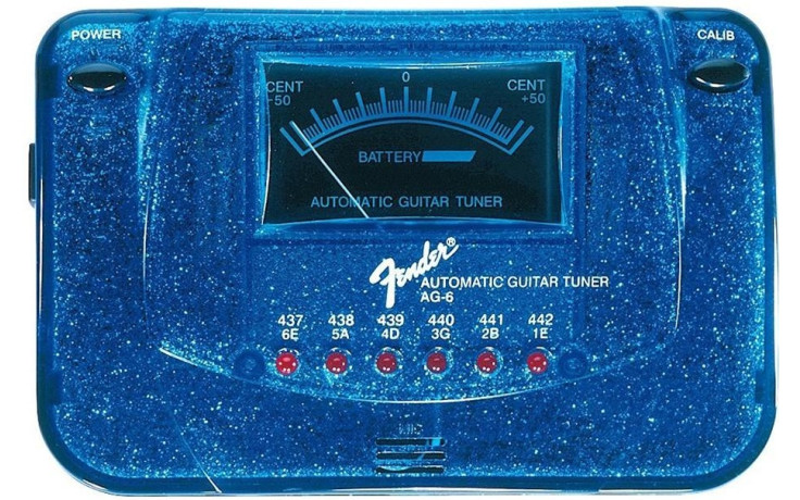 Fender AG6 Blue Sparkle EXP II