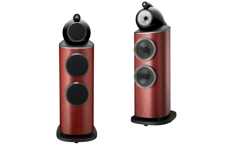 Bowers & Wilkins 802 D4 Satin Rosenut