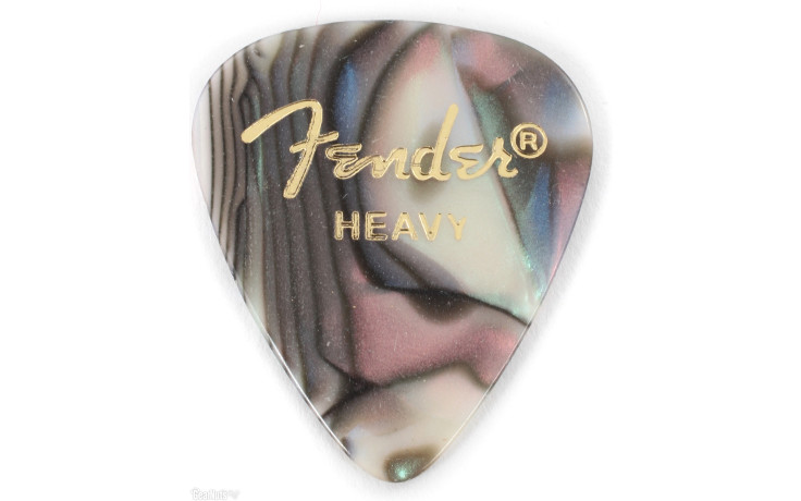 Fender 351 Premium Celluloid (12) - Abalone Heavy