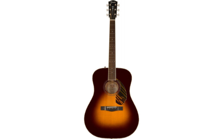 FENDER PD-220E DREADNOUGHT WITH CASE 3-COLOR VINTAGE SUNBURST