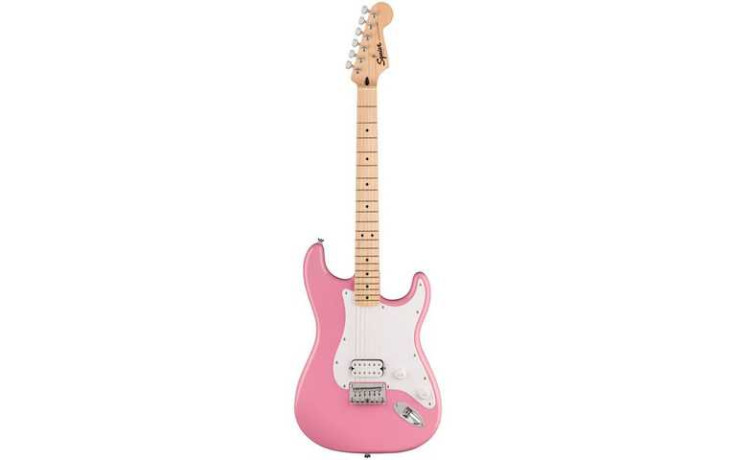 SQUIER by FENDER SONIC STRATOCASTER HT H MN FLASH PINK