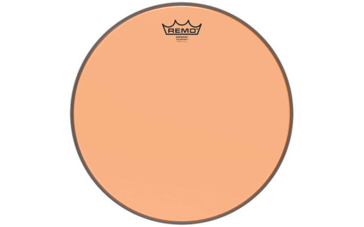 REMO EMPEROR 10" COLORTONE ORANGE