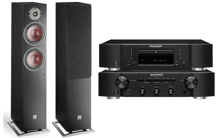 Marantz CD6007+Marantz PM6007+DALI Oberon 7