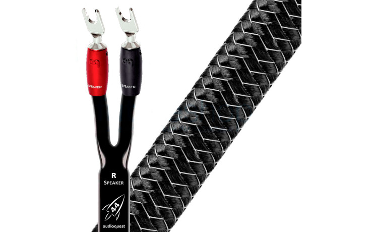 AUDIOQUEST Pair 2.5m ROCKET 44 SBW 500 Multi-spade S