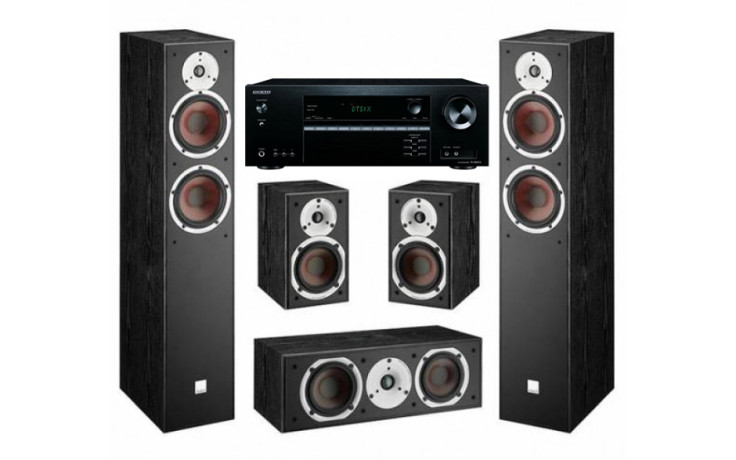 Onkyo TX-NR474 + Dali Spektor set 5.0 Black