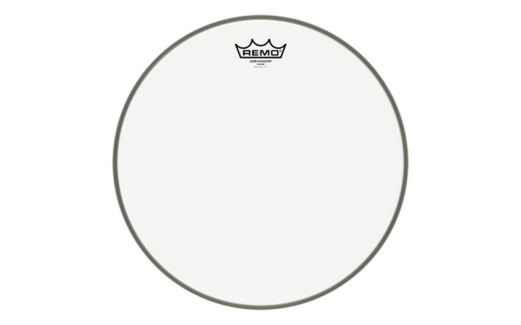 REMO Bass, AMBASSADOR, Clear, 20" Diameter