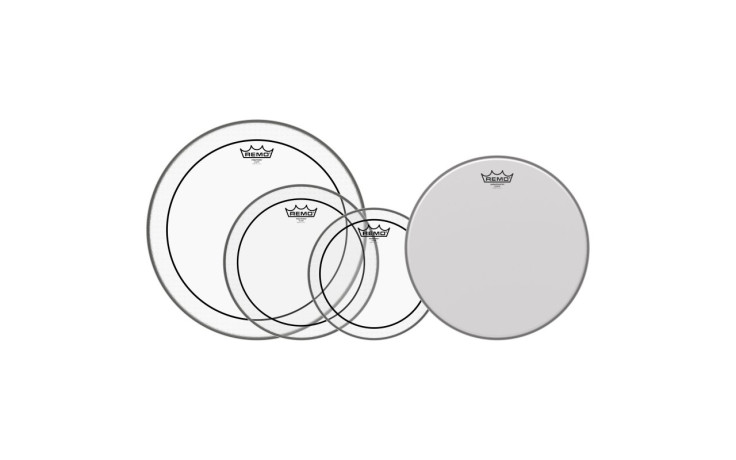 REMO ProPack (10",12",16" Clear PS, 14" Ambassador Coated)