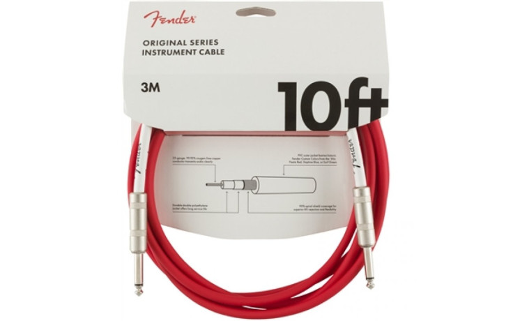 FENDER CABLE ORIGINAL SERIES 10' FRD