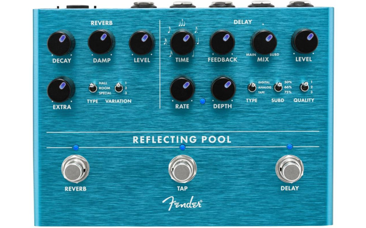 FENDER PEDAL REFLECTING POOL DELAY/REVERB