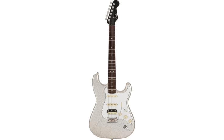 FENDER MIJ LTD STRATOCASTER HSS RW SILVER SPARKLE
