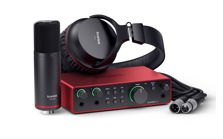 FOCUSRITE Scarlett 2i2 Studio 4th Gen
