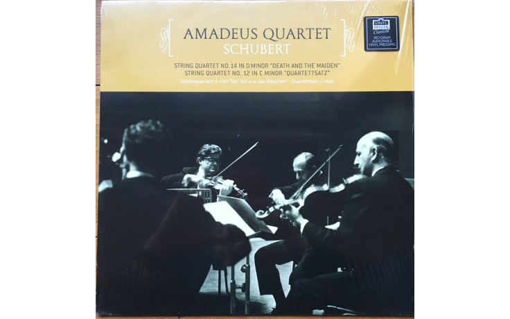 SCHUBERT, AMADEUS-QUARTETT - DEATH AND THE MAIDEN, QUARTETTSATZ 2018 (VPC85055) EU MINT (8719039002535)