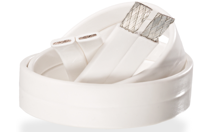 Supra Cable FLAT 2X1.6 WHITE 10M INCL. TAPE