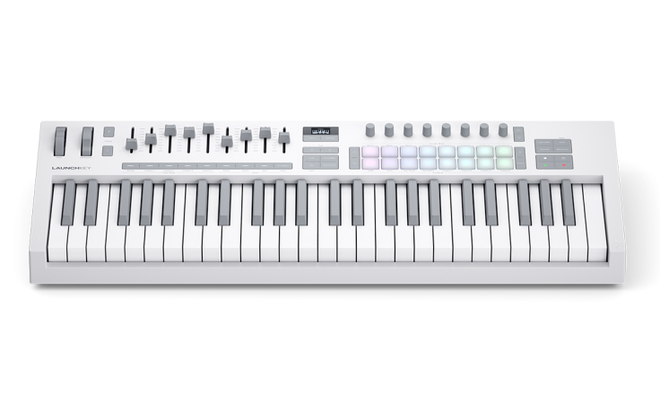 NOVATION Launchkey 49 MK4 White Edition