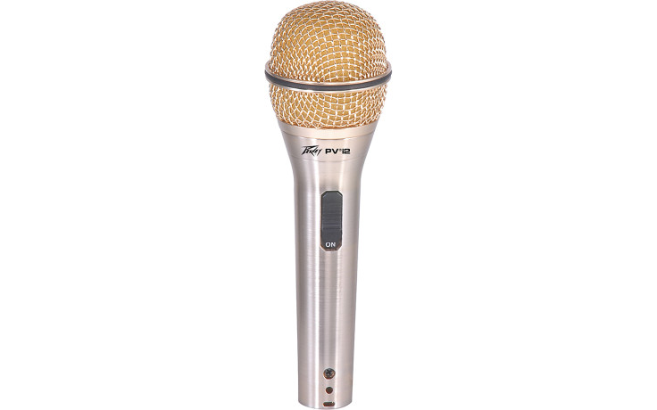 PEAVEY PVI2 GOLD XLR-JK MICROPHONE