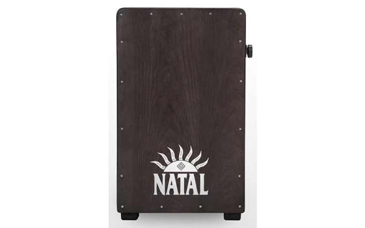 NATAL DRUMS CAJON LARGE BLACK WITH BLACK PANEL