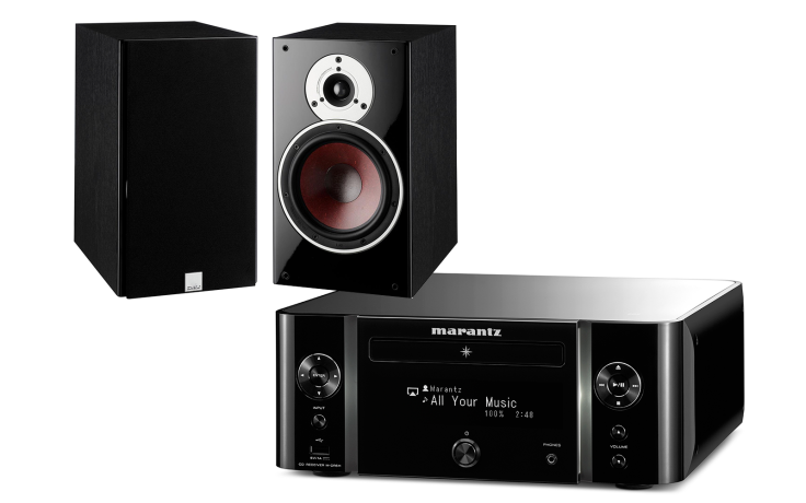 Dali Zensor 3 + Marantz M-CR611 Black Melody Stream