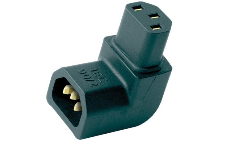 AUDIOQUEST Adaptor IEC-90/2 Right-Angle Adapter