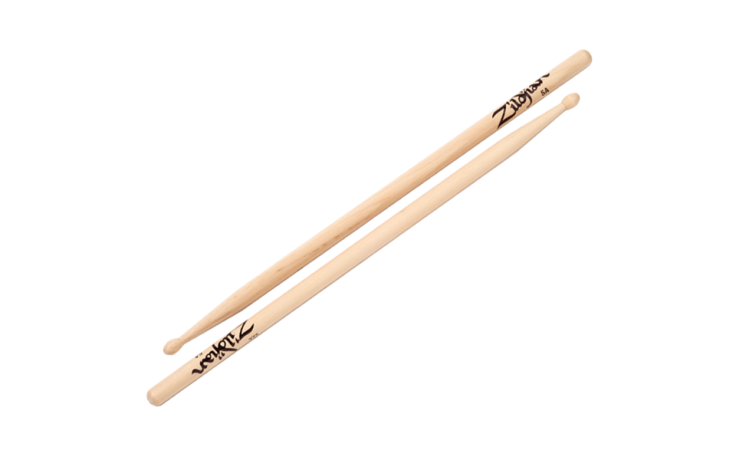 ZILDJIAN 5A WOOD NATURAL DRUMSTICKS
