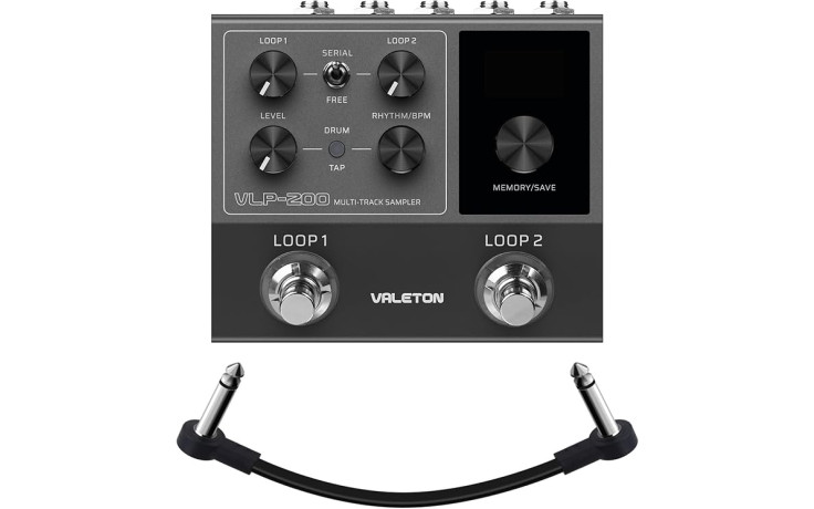 Hotone Audio Valeton Vlp-200 Stereo Dual Looper